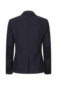 Ženske Črna jakna Tvid Ribja kost Volna Klasična Elegantna Casual Vintage 1920-ta