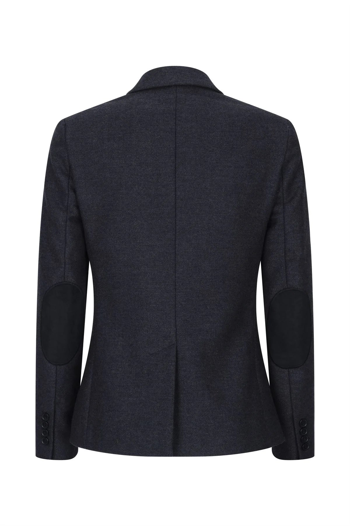 Ženske Črna jakna Tvid Ribja kost Volna Klasična Elegantna Casual Vintage 1920-ta